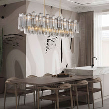 Load image into Gallery viewer, Odelle Collection - Bar Light - Smoke &amp; Chrome - L:131cm
