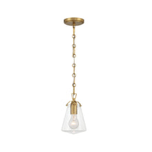 Load image into Gallery viewer, Baxter Collection - Single Light Pendant - Satin Brass - W:15cm
