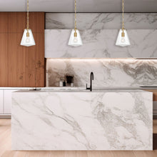 Load image into Gallery viewer, Baxter Collection - Pendant  - Satin Brass - W:21cm
