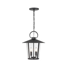 Load image into Gallery viewer, Glace Collection - Outdoor Matte Black Pendant - black
