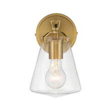Load image into Gallery viewer, Baxter Collection - Wall Sconce - Satin Brass - W:15cm

