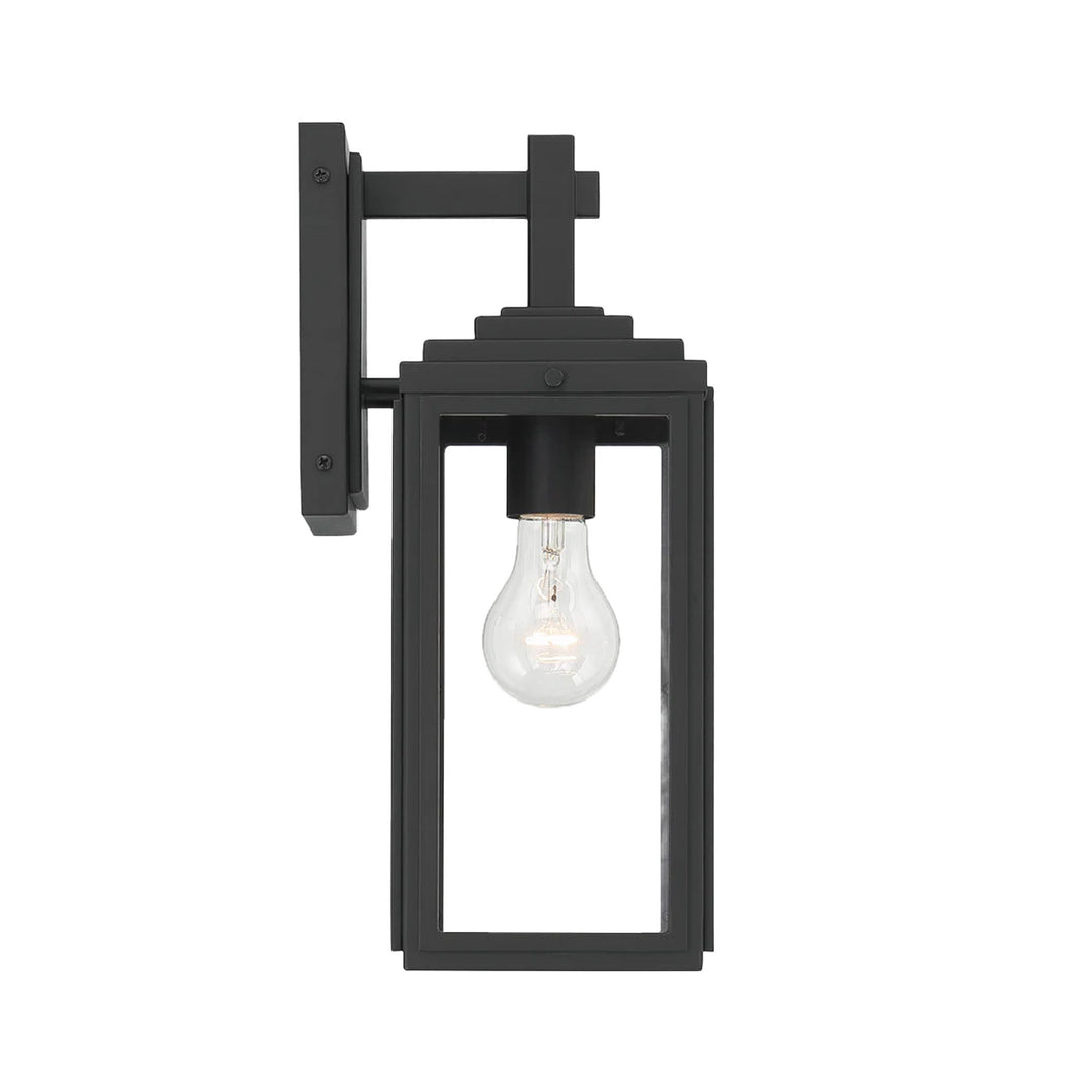 Capsule Collection - 1 Light - Wall Sconce - Matte Black - H:35.6cm