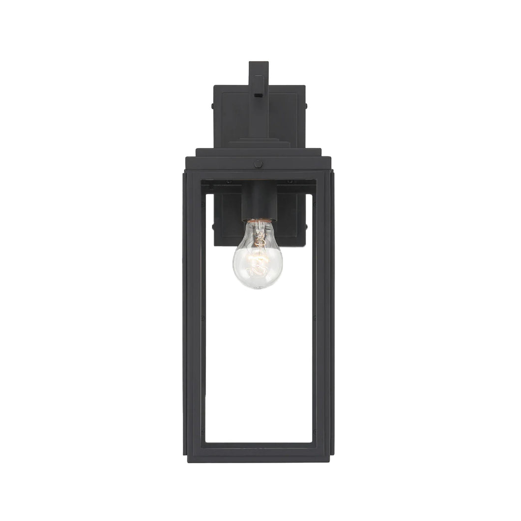 Capsule Collection - 1 Light - Wall Sconce - Matte Black - H:43.2cm