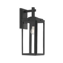 Load image into Gallery viewer, Capsule Collection - 1 Light - Wall Sconce - Matte Black - H:43.2cm
