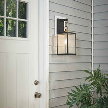 Load image into Gallery viewer, Dome Collection - 1 Light - Wall Sconce - Gold Paint &amp; Matte Black - H:44cm
