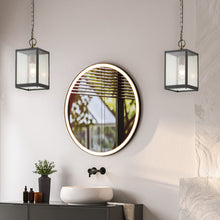 Load image into Gallery viewer, Dome Collection - 1 Light - Wall Sconce - Gold Paint &amp; Matte Black - H:35cm
