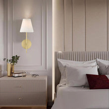 Load image into Gallery viewer, Hatfield Collection - Aged Brass Wall Sconce - Default Title
