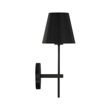 Load image into Gallery viewer, Keenan Collection - 1 Light - Wall Sconce - Matte Black Frame
