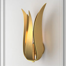 Load image into Gallery viewer, Laurel Collection - 1 Light Wall Sconce - Antique Gold
