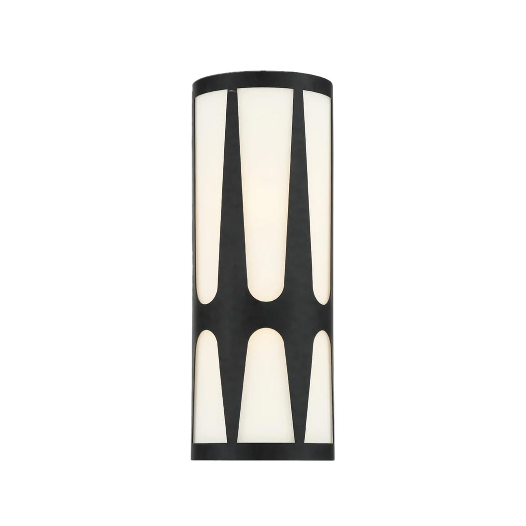 Shyla Collection - Wall Light - Matte Black - Default