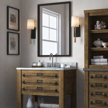 Load image into Gallery viewer, Truax Collection - Wall Light - Satin Brass &amp; Matte Black
