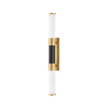 Load image into Gallery viewer, Adonis - 2 Light - Wall Sconce - Satin Brass &amp; Matte Black - W:6.4cm
