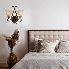 Load image into Gallery viewer, Andover Collection - Bronze Umber Wall Sconce - Bronze
