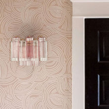 Load image into Gallery viewer, Odelle Collection - Wall Sconce Light - Pink &amp; Chrome - W:36cm

