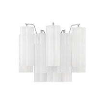 Load image into Gallery viewer, Odelle Collection - Wall Sconce Light - White &amp; Chrome - W:36cm
