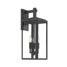 Load image into Gallery viewer, Capsule Collection - 3 Light - Wall Sconce - Matte Black - H:50cm
