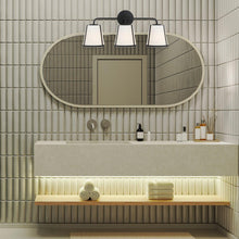 Load image into Gallery viewer, Kendal Collection - 3 Light - Wall Sconce - Matte Black Frame

