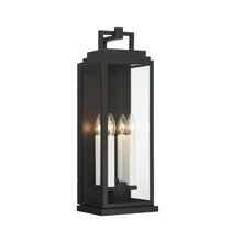 Load image into Gallery viewer, Atlas Collection - 4 Light - Wall Sconce - Matte Black - H:57.3cm
