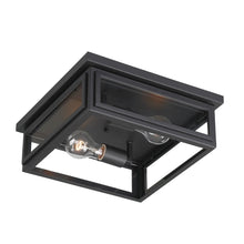 Load image into Gallery viewer, Capsule Collection - Flush Mount Chandelier - Matte Black - W:32cm
