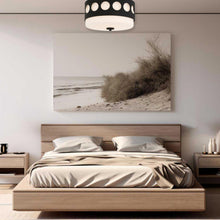 Load image into Gallery viewer, Luxo Collection Flush Mount - Matte Black
