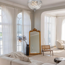 Load image into Gallery viewer, Devon Collection - Polished Nickel - Clear Crystals Flush Mount - Polished Nickel
