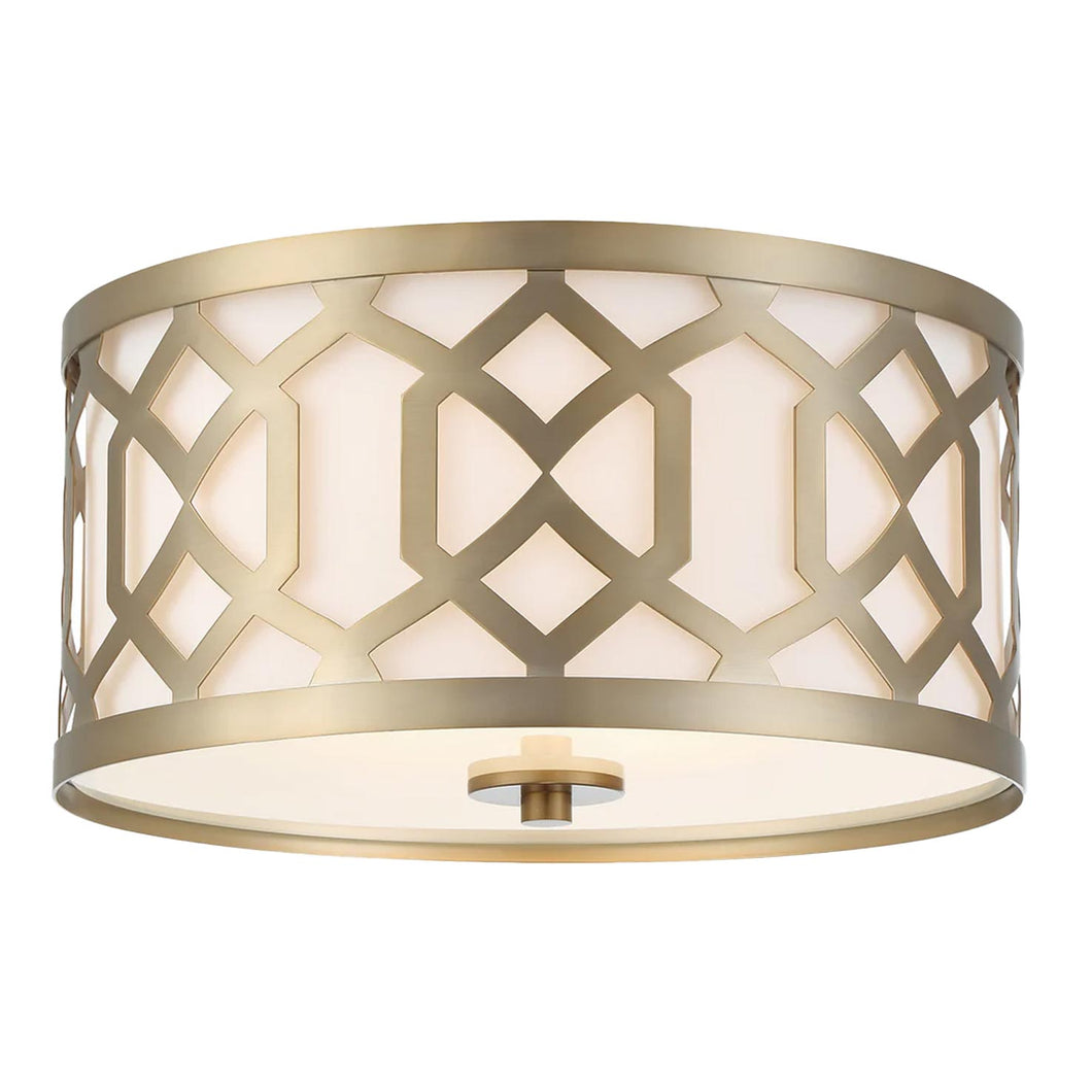 Niles Collection - Flush Mount - Satin Brass