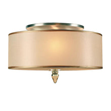 Load image into Gallery viewer, Norwalk Collection - Antique Brass Flush Mount
