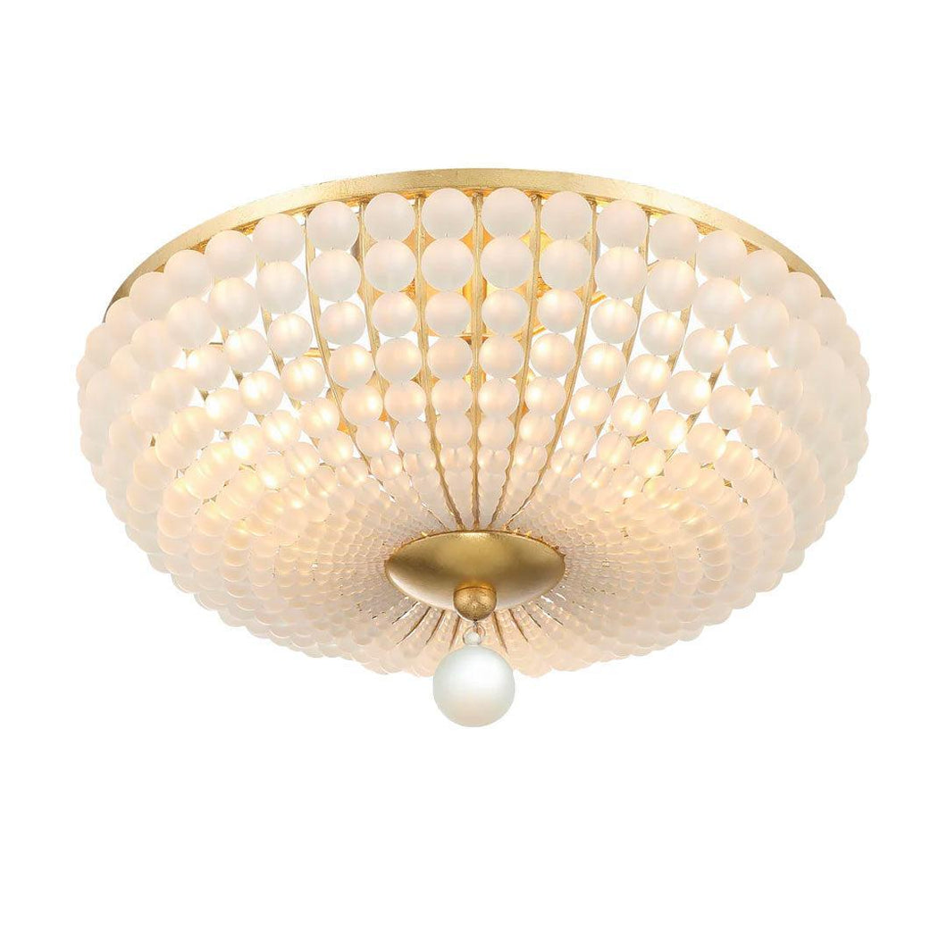 Seneca Collection - Flush Mount - gold-1