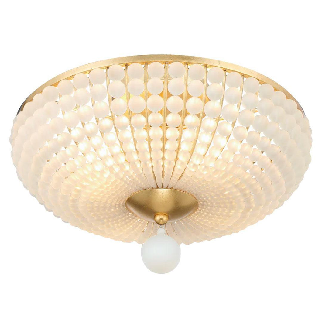 Seneca Collection - Flush Mount - gold-1