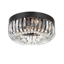 Load image into Gallery viewer, Clover Collection - Semi Flush Mount - Charcoal Bronze - bronze
