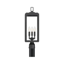Load image into Gallery viewer, Capsule Collection - 3 Light - Outdoor Post Chandelier - Matte Black - H:57.2cm
