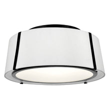 Load image into Gallery viewer, Kendal Collection - Flush Mount Chandelier- W:46cm - Matte Black Frame
