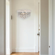 Load image into Gallery viewer, Royal Empress Wall Sconce - Chrome - 30cm
