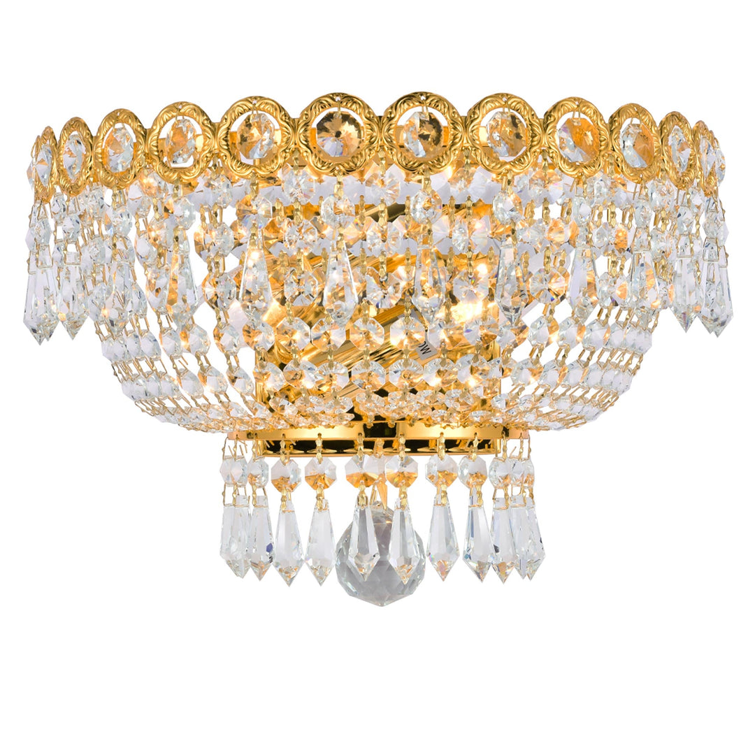 Empire Wall Sconce Light - Gold - W:30cm