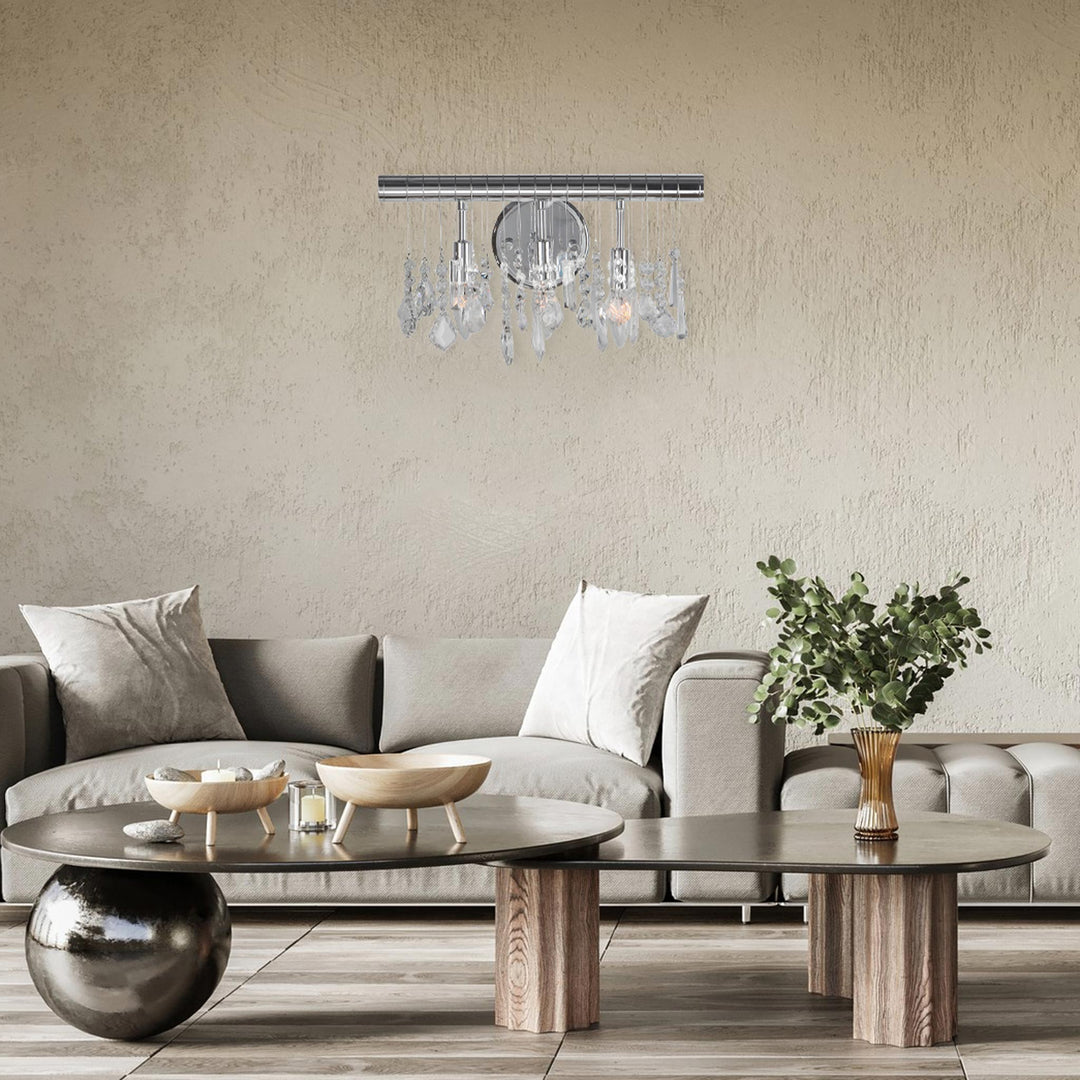 Trinity Modern Crystal Wall Sconce