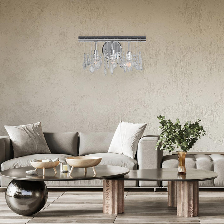 Trinity Modern Crystal Wall Sconce