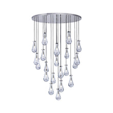 Load image into Gallery viewer, Rayne Collection - Round Cluster - W: 120cm H: 200cm - Polished Nickel
