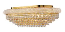 Load image into Gallery viewer, Royal Empress Flush Mount OVAL Basket Chandelier - GOLD - W:90cm

