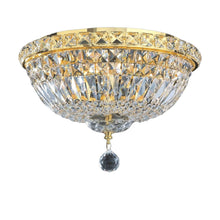 Load image into Gallery viewer, Empress Flush Mount Basket Chandelier - GOLD - W:35cm

