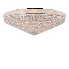 Load image into Gallery viewer, Royal Empress Flush Mount Basket Chandelier - Chrome - W:120cm
