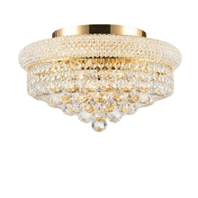 Load image into Gallery viewer, Royal Empress Flush Mount Basket Chandelier - GOLD - W:40cm
