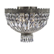 Load image into Gallery viewer, Royal French Basket Flush Mount Chandelier - Antique Bronze - W:40cm
