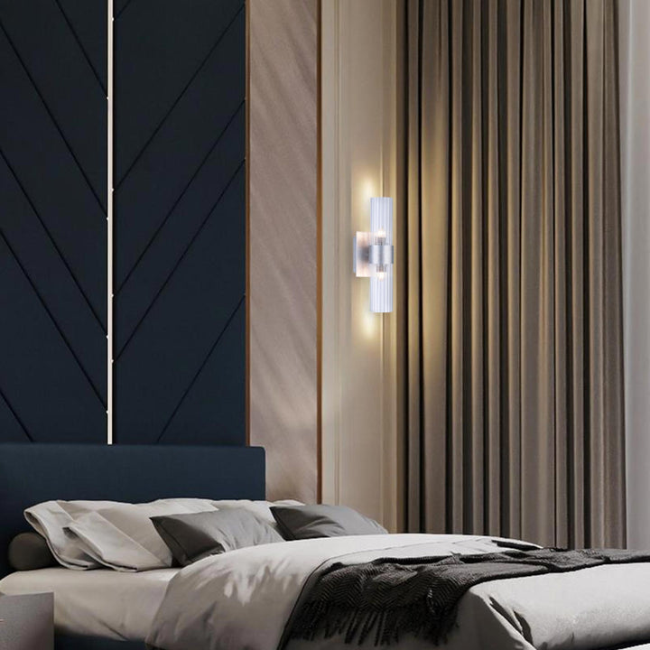 Provincial Collection Wall Sconce – Champagne Finish, 25cm Height - Designer Chandelier Australia