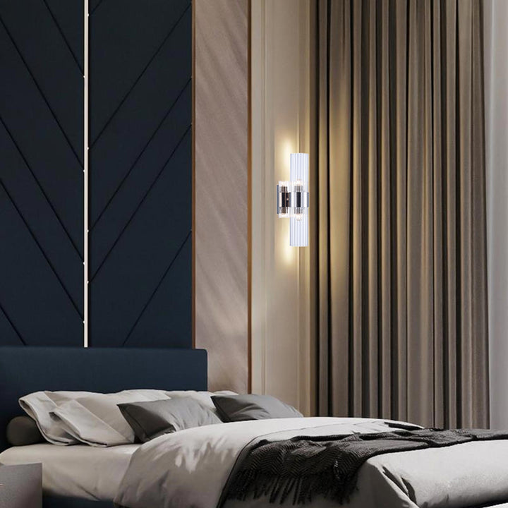 Provincial Collection Wall Sconce - Polished Nickel - H:25cm - Designer Chandelier Australia