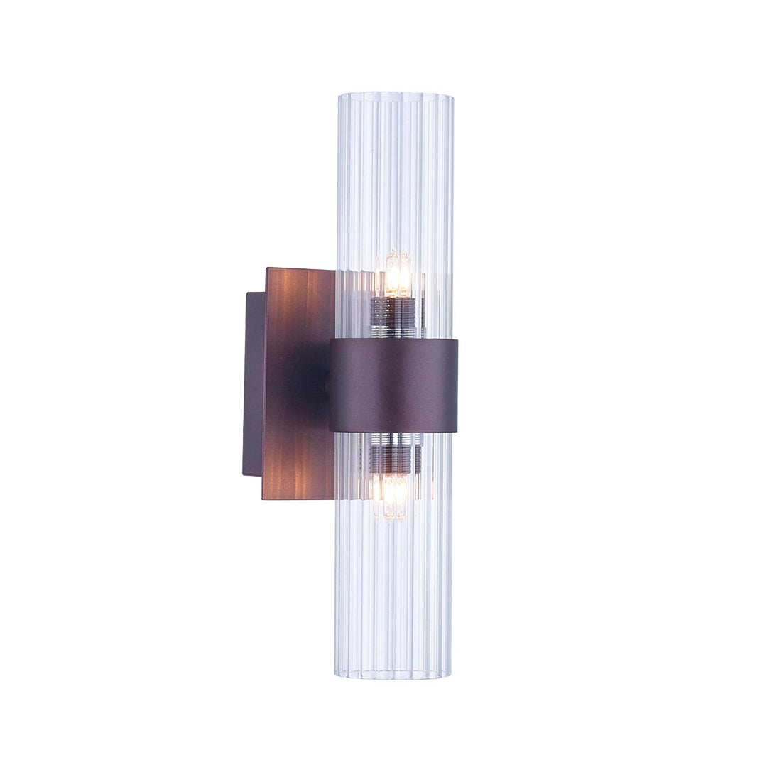 Provincial Collection Wall Sconce - Warm Bronze - H:25cm - Designer Chandelier Australia