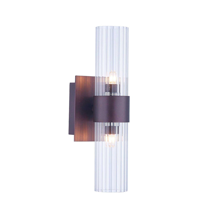 Provincial Collection Wall Sconce - Warm Bronze - H:25cm - Designer Chandelier Australia