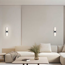 Load image into Gallery viewer, Provincial Collection Wall Sconce - Frosted Glass - Matte Black - H:25cm
