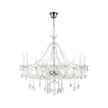 Load image into Gallery viewer, Bohemian Brilliance 10 Arm Crystal Chandelier - Chrome
