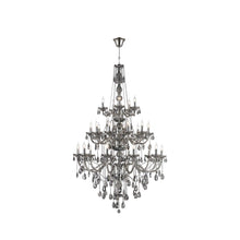 Load image into Gallery viewer, Bohemian Elegance 25 Light Crystal Chandelier- SMOKE
