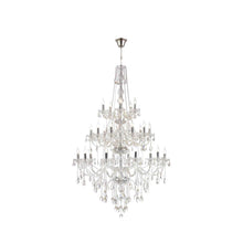 Load image into Gallery viewer, Bohemian Elegance 25 Light Crystal Chandelier- CHROME
